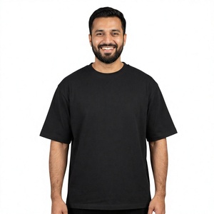 Nouveau produit T-shirt en coton blanc 270GSM T-shirt décontracté à manches courtes Blanc O-Neck Solid Pattern T-shirt pour hommes - Product Image 1