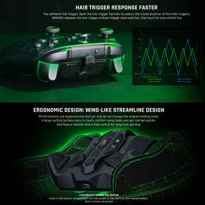 Botón Trasero Inalámbrico ARMOR-X para <span class=keywords><strong>Control</strong></span> de <span class=keywords><strong>Xbox</strong></span> Series S/X, Compatible con PS4/Win/Switch/<span class=keywords><strong>Xbox</strong></span> <span class=keywords><strong>ONE</strong></span>, Accesorios para Gamepad - Product Image 6