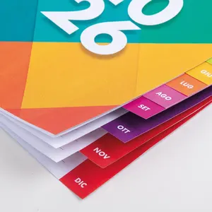 Calendrier de bureau indexé, merchandising personnalisé - Product Image 2