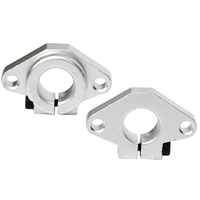 Support de base fixe vertical en aluminium, support conique inversé pour l'assemblage de machines d'impression à tige optique