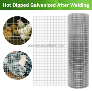 Tốt bán 1/2 inch sắt mạ kẽm hàn dây lưới tùy chọn tùy chỉnh cho kiểm soát động vật gặm nhấm hàng rào lưới mắt cáo & Cổng cho trang trại - Product Image 2