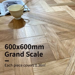 Hiện đại 600x600mm Versailles rắn gỗ sàn gỗ tự nhiên sồi Veneer nhiều lớp lõi ABCD bề mặt cho phòng tắm công viên - Product Image 3