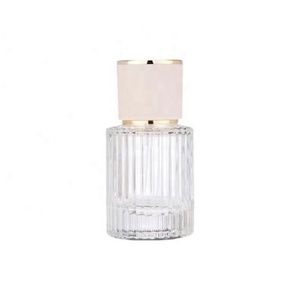 New Hot Selling <b>Small</b> Capacity 30ml 50ml Delicate Luxury Perfume Spray <b>Bottle</b> with Gold Lid - Product Image 2