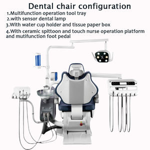 Kursi gigi Set lengkap kursi <span class=keywords><strong>Dental</strong></span> Foshan, peralatan perawatan gigi kualitas tinggi, klinik gigi listrik mewah, Set lengkap kursi <span class=keywords><strong>Dental</strong></span> - Product Image 3