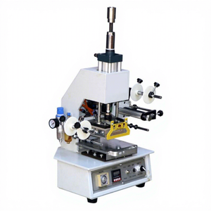 Manual Feeding 912 Desktop 120*90mm Pneumatic Semi Automatic Hot Foil Stamping Machine for Paper/Plastic - Product Image 1