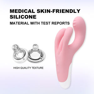 Vente flash Vibromasseurs lapin Orgasme Magique Triple moteur Jouet sexuel Vibromasseurs amusants Jouets pour adultes Passion Wave Vibromasseur lapin - Product Image 2