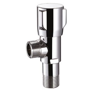Accesorios de latón de doble manija con cierre angular para bidé, cromo, ecológicos, modernos, de gran venta, con una entrada de agua - Product Image 1