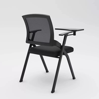 Chaises de formation pliantes avec tablettes d'écriture, chaises de conférence avec tablettes d'écriture intégrées, et salles de réunion avec table et chaise intégrées