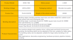 Dobladora de Tubos Hidráulica Eléctrica Portátil, Máquina Manual para Doblar Tubos de Acero con Juego de Moldes - Product Image 5