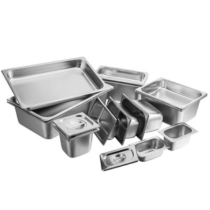 Gastronorm-Suministros de acero inoxidable para hoteles y restaurantes, contenedor de alimentos Gn Pan, precio de fábrica - Product Image 5