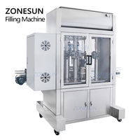Zonnesun — nettoyant pour Sauce moteur de 50-500ML, nettoyeur de verre, Piston, pâte d'ail miel, bouteille quantitatif automatique, Servo, Machine de remplissage