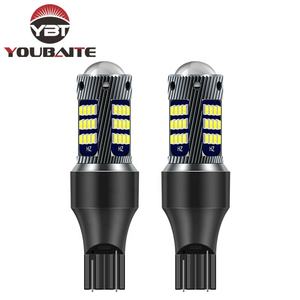 2016 42SMD 6000K รถยนต์ bcakup ย้อนกลับหลอดไฟท้ายรถเบรค <span class=keywords><strong>WY16W</strong></span> CANbus T15 W16W หลอดไฟ LED - Product Image 1