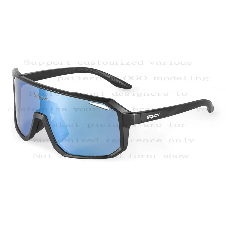Kacamata sepeda 3 lensa warna-warni One Piece, kacamata olahraga kustom baru, kacamata sepeda tahan air UV400, kacamata olahraga