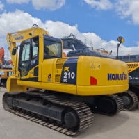 Excavadora Komatsu Pc210-8 Usada de Alta Calidad, Importada de Japón, 21 Toneladas, Pc 210-8, Máquina Original, Pc210-7 Barata en Venta