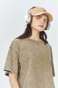 เสื้อยืดผ้าฝ้ายเฮฟวี่เวทคุณภาพสูง-พิมพ์ดิจิตอลสำหรับชมรมโรงเรียนและทีมกีฬา - Product Image 2