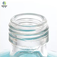 Bouteille en verre pour jus de fruits, kombucha, café froid, thé, boissons, avec étiquette personnalisée, 50ml, 100ml, 200ml, 250ml, 350ml, 500ml, vente en gros