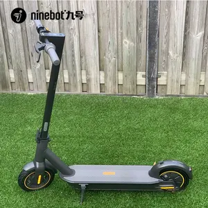 Orijinal Segway Ninebot MAX G30P elektrikli scooter 10 inç yağ yangın
