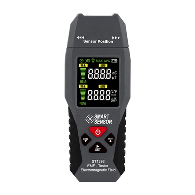 Smart Sensoe ST1393 Tester Electromagnetic Field Wave Radiation Detector EMF Meter Radiation Measuring Instrument