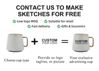 Offre Spéciale tasse de thé au lait en poterie de style japonais glaçure réactive tasse à café en céramique avec logo personnalisé en vrac en gros