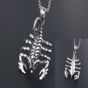 Collier de <span class=keywords><strong>scorpion</strong></span> pour homme et femme, bijou unisexe de couleur argent, pendentif de <span class=keywords><strong>Scorpion</strong></span>, Punk <span class=keywords><strong>Rock</strong></span>, cadeau de noël - Product Image 5