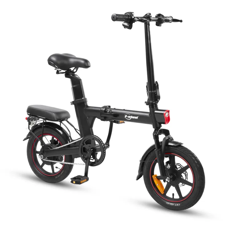 Sıcak satış Motor e-bisiklet 48v lityum pil 2 kişi katlanabilir bisiklet ebike katlanır elektrikli bisiklet bisiklet