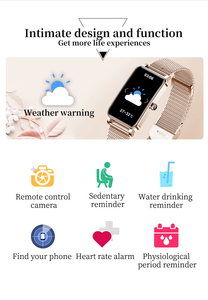 <span class=keywords><strong>Reloj</strong></span> <span class=keywords><strong>Inteligente</strong></span> ZX19 para <span class=keywords><strong>Mujer</strong></span>, Resistente al Agua IP68, Compatible con Android e iOS, Monitor de Actividad Física, Llamadas Inalámbricas, Oxígeno en Sangre, Frecuencia Cardíaca - Product Image 4