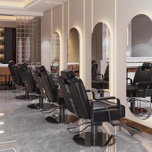 Chaise de barbier inclinable multifonctionnelle moderne et durable Ustovian Hair, mobilier de salon de coiffure - Product Image 1