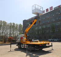 La plus nouvelle grue montée par camion télescopique multifonctionnel de 4 tonnes
