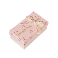 Coffret Cadeau Exquis en Forme de Cœur pour Rouge à Lèvres et Parfum avec Base et Nœud Papillon pour Boîte à Bijoux – Vente en Gros
