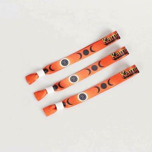 Pulseras de Tela Sublimadas Personalizadas con Cierre de Plástico, Deportivas y Modernas para Fiestas - Product Image 4