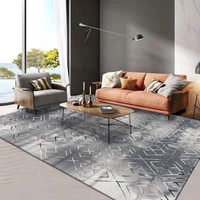 Tapis de salon personnalisé, grand tapis lavable, tapis de sol