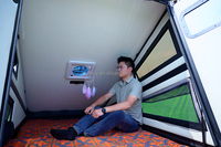 Toldo de Techo P Show de Fibra de Carbono para Camioneta, Camper, RV, Sprinter, de Cuatro Estaciones y Triple Capa