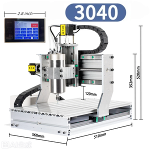 Machine de gravure CNC 3040 1500W, graveur de bureau avec contrôle hors ligne, pour relief 3D et lettrage en production en série - Product Image 3