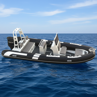 Bateaux gonflables en PVC/Hypalon à Double coque en aluminium 600, haute Performance, 20 pieds
