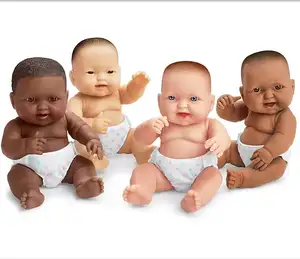 Real Baby Dolls - Complete Set 14" in length remarkably lifelike doll made of wipe-clean vinyl distinct facial features