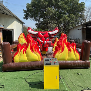 Vente chaude Parc de jeux commercial Parcours d'obstacles Château gonflable Thème licorne - Product Image 4