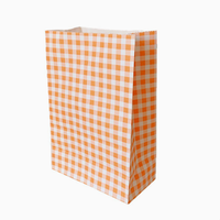 Biodegradable Flexographic & Offset Printing Colored Kraft Paper Square Bottom Gift Bag Box Customizable for Wine/Cake/Candy