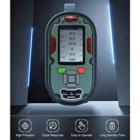 Moniteur de gaz portable détecteur de gaz multi 10 en 1 détectant le détecteur de fuite de gaz toxique Cl2 H2 Nh3 Ph3 So2 Hcl pas d'analyseur Ch2O