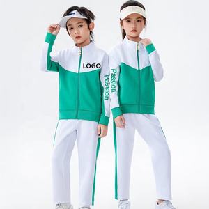 Hot Sell Custom Design Logo Mannen Kinderen Lange Mouw Tennisjas Broek Set Rood Wit Voetbal Trainingspak Jogging Hardlooppakken - Product Image 6