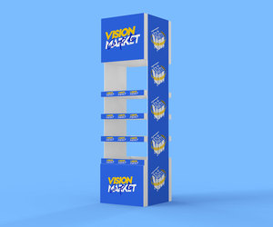 Cajas de papel de materiales reciclados corrugados <span class=keywords><strong>grandes</strong></span> personalizadas, materiales reciclados para exhibición de tiendas, diseño de carpetas <span class=keywords><strong>grandes</strong></span> - Product Image 3