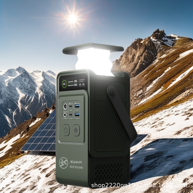 Outdoor Portable 220V Emergency 200W Camping Backup LiFePO4 Battery Storage Power Bank AP200 LED Display