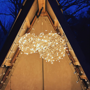 Ngoài trời không thấm nước IP65 LED mây bóng ánh sáng treo nho bóng đèn cho cây trang trí lễ hội Giáng sinh bầu không khí chiếu sáng - Product Image 5