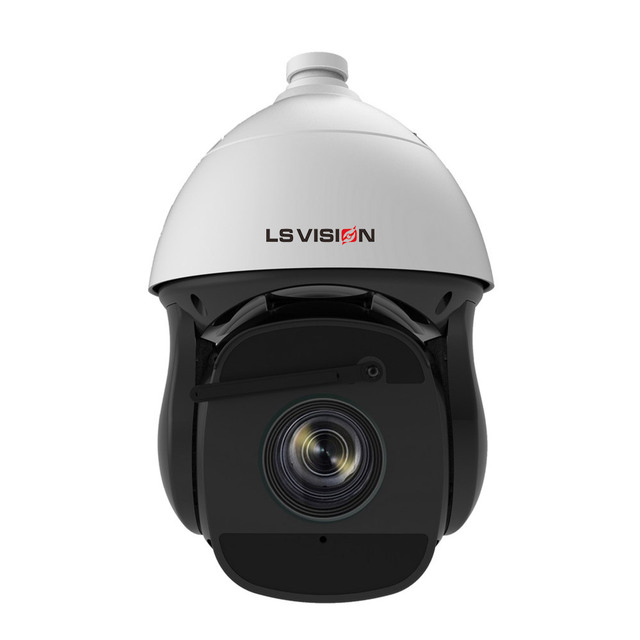 LS VISION Outdoor 8MP 37X Optical Zoom High Speed Security Camera AI PTZ Project Base HD Auto Tracking Visible+Thermal Camera