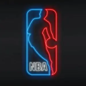 Wholesale NBA basketball player gym wall decoration neon light, sports neon sign