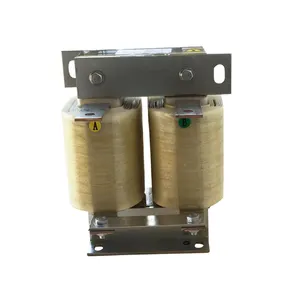 Terminal blokları ile 380V-480V 0.75kw-600kw ac choke ac reaktör 3 fazlı motor