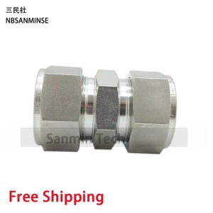 ข้อต่ออัดรูปตัวยู NBSANMINSE ข้อต่อตรง SS316L 3000PSI ใช้สำหรับน้ำมัน แก๊ส และน้ำ - Product Image 3
