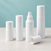 Flacon vaporisateur corporel 80ml 100ml 120ml 150ml en PET blanc avec pulvérisateur fin, contenant vide en plastique pour spray capillaire, emballage pour soins personnels