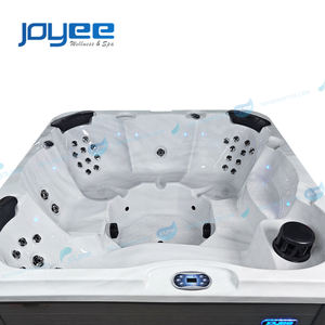 JOYEE spa vasche per 5 persone all'aperto vasche idromassaggio e jacuzzi esterno con suono vasca idromassaggio all'aperto piscina spa con led - Product Image 4