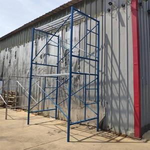 Échafaudage en acier galvanisé réglable pour usage extérieur, support horizontal en béton, 1,9 <span class=keywords><strong>m</strong></span> de haut, idéal pour la construction industrielle - Meilleures ventes - Product Image 6