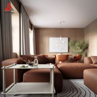 Chine Usine Vinyle Mur Vente Chaude Pvc Étanche Uv Marbre Panneau D